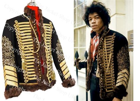 jimi hendrix jacket exact replication|jimi hendrix military jacket.